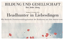 NZZ Feuilleton - November 2011