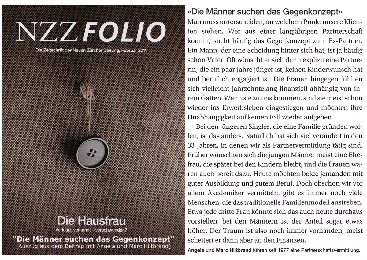 NZZ Folio - Februar 2011
